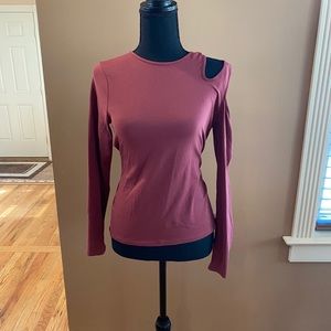 NWOT Express cold shoulder Top